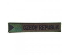 Domovenka CZECH REPUBLIC + vlaječka, bojová, suchý zip